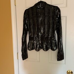 Derek Lamb sequins top